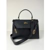 Laura Biaggi Čierna kožená aktovka DX-TS11-241-black