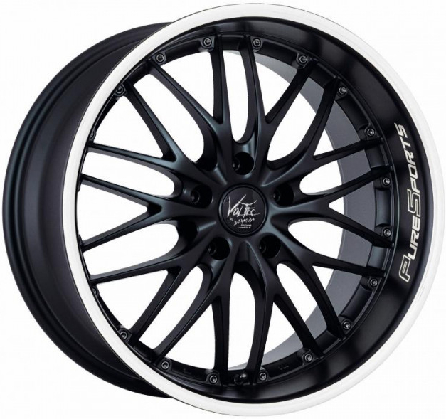 BARRACUDA VOLTEC T6 8x18 5x112 ET30 matt black puresports white