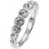 Prsteň s krištáľmi Swarovski Oliver Weber Horizon 55 mm