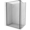 Mexen Kioto sprchová stena Walk-in 160 x 40 cm, čierny vzor, čierna - 800-160-212-70-70-040