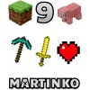 Personal Jedlé personalizované obrázky - Minecraft Veľkosť jedlý papier: Fondán 0,5 mm