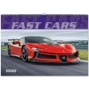Nástenný kalendár Fast cars 485x340 mm, 2026