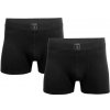 Outhorn Pánske boxerky - 2 ks HOZ21-BIM600 deep black S