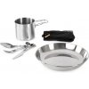 GSI Outdoors GLACIER STAINLESS 1 PERSON SET kempingový riad