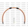 Venhill Hadica zadnej brzdy Venhill POWERHOSEPLUS DUC-7009R-OR (1 hadica v sade) oranžové hadice, chrómové koncovky