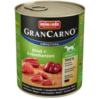 Animonda Gran Carno rind / entenherzen 6 x 400 g