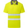 Portwest Polokošile ES477 ES1 Essential Hi-Vis S/S reflexní krátký rukáv Žlutá 4XL