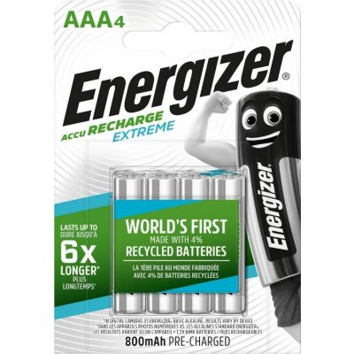 Energizer Extreme AAA / HR03 - 800 mAh, 4ks EHR005