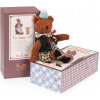 Moulin Roty: LES MINOUCHKAS - Medveď BABA v ozdobnej krabičke 681025