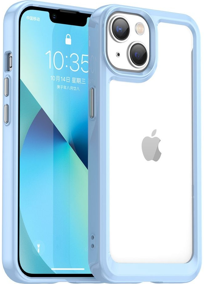 Púzdro Hurtel Outer Space Case iPhone 14 Plus, modré