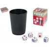 Sada na poker pohár+kocky