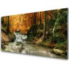 Obraz plexi Vodopád les príroda 100x50 cm