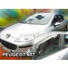Deflektory na Peugeot 407 2004-2010 (predné)
