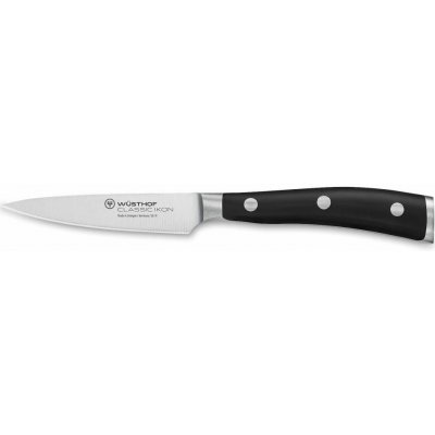 Wüsthof | Wüsthof - Kuchynský nôž špikovací CLASSIC IKON 9 cm čierna | GG314