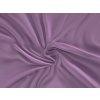 Kvalitex Saténové prestieradlo LUXURY COLLECTION fialovej rozmer 80x200 cm.