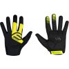 Rukavice FORCE MTB POWER, čierno-fluo veľkosť S