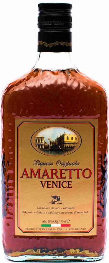 Amaretto Venice 18% 0,7 l (čistá fľaša)