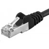 Premiumcord sp6asftp002C Patch, CAT6a S-FTP, RJ45-RJ45, AWG 26/7, 0,25m černý