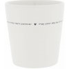 Bastion Collections Keramický latte hrnček White / So much laughter 240 ml