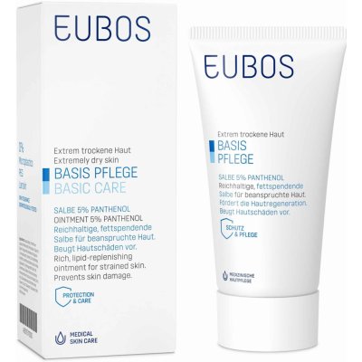 EUBOS Basic Skin Care regeneračná masť pre veľmi suchú pokožku (With Camomile, Panthenol, Allantoin and Lipids) 75 ml