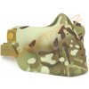 A.C.M. Airsoft maska nylonová, tvárová - lebka, multicam