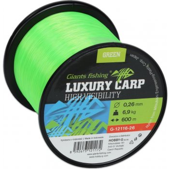 Giants fishing Luxury Carp High Visibility Green 1400m 0,30mm 9,30kg