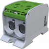 Univerzálna svorka SIMBLOCK STB 95-2 zelená Al/Cu 87520 jednopólová, 95 mm2, 4 otvory