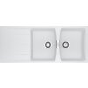 Franke Centro granitový drez 116x50 cm biela 114.0710.234