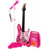 Giga elektrická gitara Jack ružová