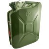 Benzínový kanister - kov - 20 L - zelený