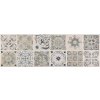 BALDOCER Ceramicas Ozone Grey Mosaico Antique 30x90 BA Viacfarebné