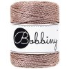 Bobbiny 3ply MACRAMÉ REGULAR metallic-rosegold