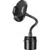 Držiak smartfónu do držiaka na pitie (cup holder) do auta XO C105 (čierny)