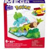 Mattel Pokémon Mega Construx Construction Set Bulbasaur's Forest Fun