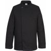 Portwest Surrey Chefs C835 L/S dlhý rukáv čierny S