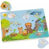 Drevené puzzle ZVUKY PRÍRODY od VIGA
