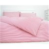 Krepové obliečky 140x200 - Pruhy červené