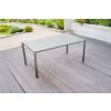Garden Line ZÁHRADNÝ STÔL - SIVÝ - 150x80x74 cm *0884