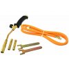 GEKO G20002 Plynový hořák, 3 koncovky 13,15,17mm, hadice 1,5m