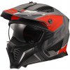 LS2 OF606 DRIFTER DEVOR M.SILVER TITANIUM RED-06 XL