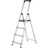Hliníkové schodíky jednostranné 1x4 stupňov do 150 kg