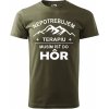 Pánske tričko Terapia Hory (Darček pre turistu)