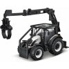 Bburago - FARMLAND, Lesný traktor s 3 kladami Traktor Valtra N174, 10 cm