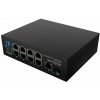 LANBERG SWITCH ILFE-8P-1GE-1S-120 LEHKÝ PRŮMYSLOVÝ POE 4XBT 4XAT SFP+ETH DIN FAST ETHERNET