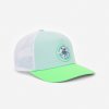 DECATHLON Detská šiltovka Trucker Surf s obrázkom chobotnice zelená S (53-56 cm)