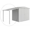 Prístrešok pre záhradný domček Biohort Europa 2, 3, 4A strieborný metalický
