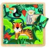 Djeco Drevené puzzle: Džungľa