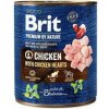 Brit Dog Premium by Nature dog Chicken with Hearts 6 x 800 g konzerva