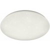 Biele stropné LED svietidlo Reality Potz, priemer 50 cm