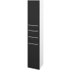 Dreja Vysoká skriňa DOS SVD2Z2 35 - N01 Biela lesk / Úchytka T02 / N03 Graphite / Pravé
